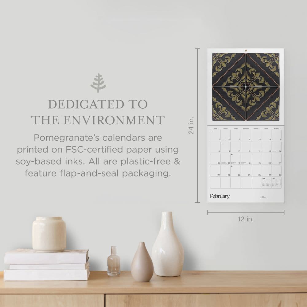 Motawi Tiles 2026 Wall Calendar Second Alternate Image