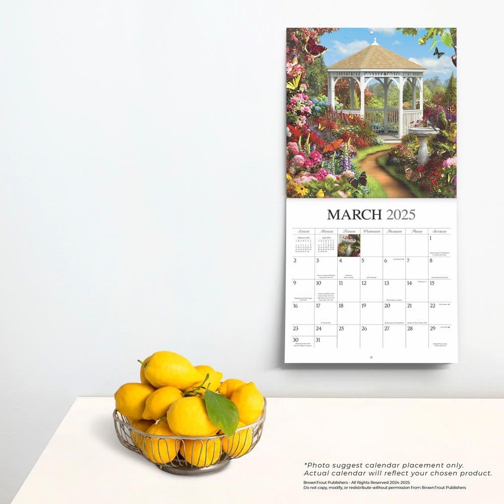 Country Walk 2025 Wall Calendar Fourth Alternate Image