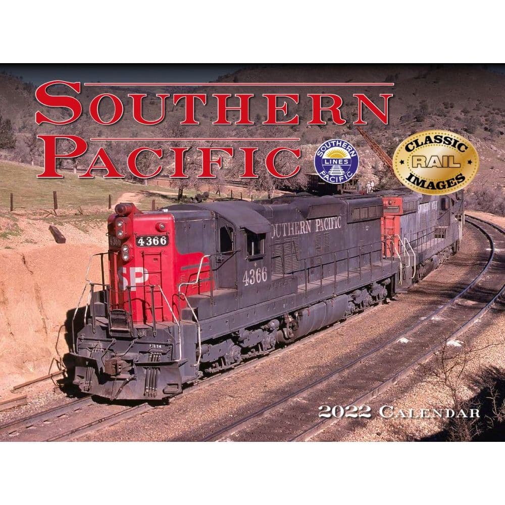 Trains Southern Pacific Railroad 2022 Wall Calendar - Calendars.com