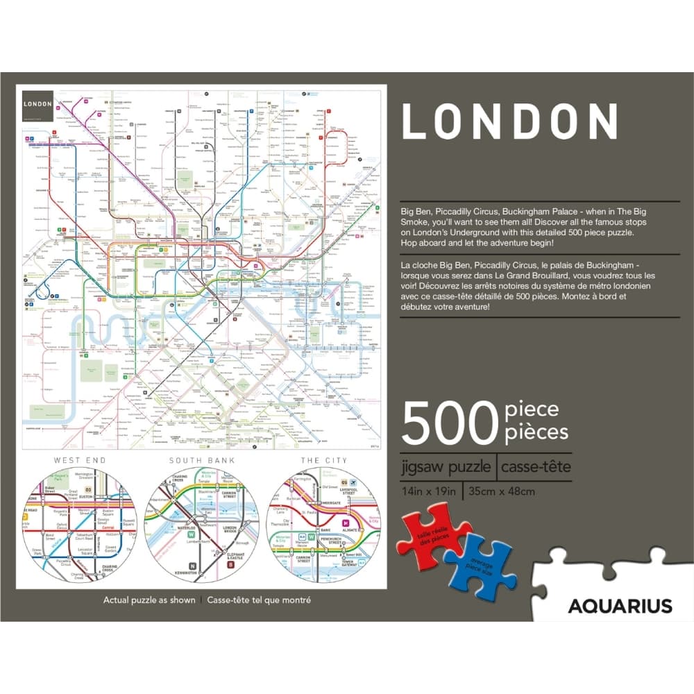 London Underground 500pc Puzzle Alternate Image 1