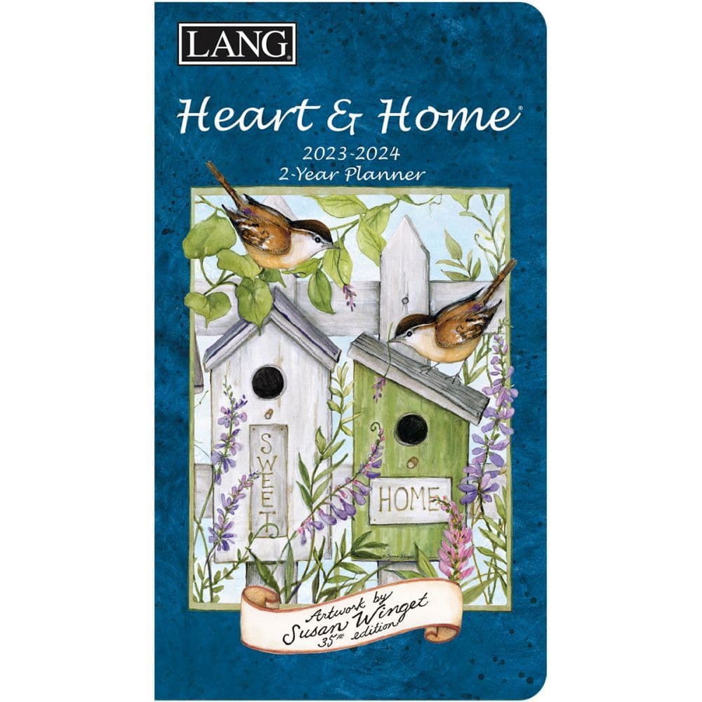 Heart and Home 2023 Two Year Planner by Lang Calendars For All