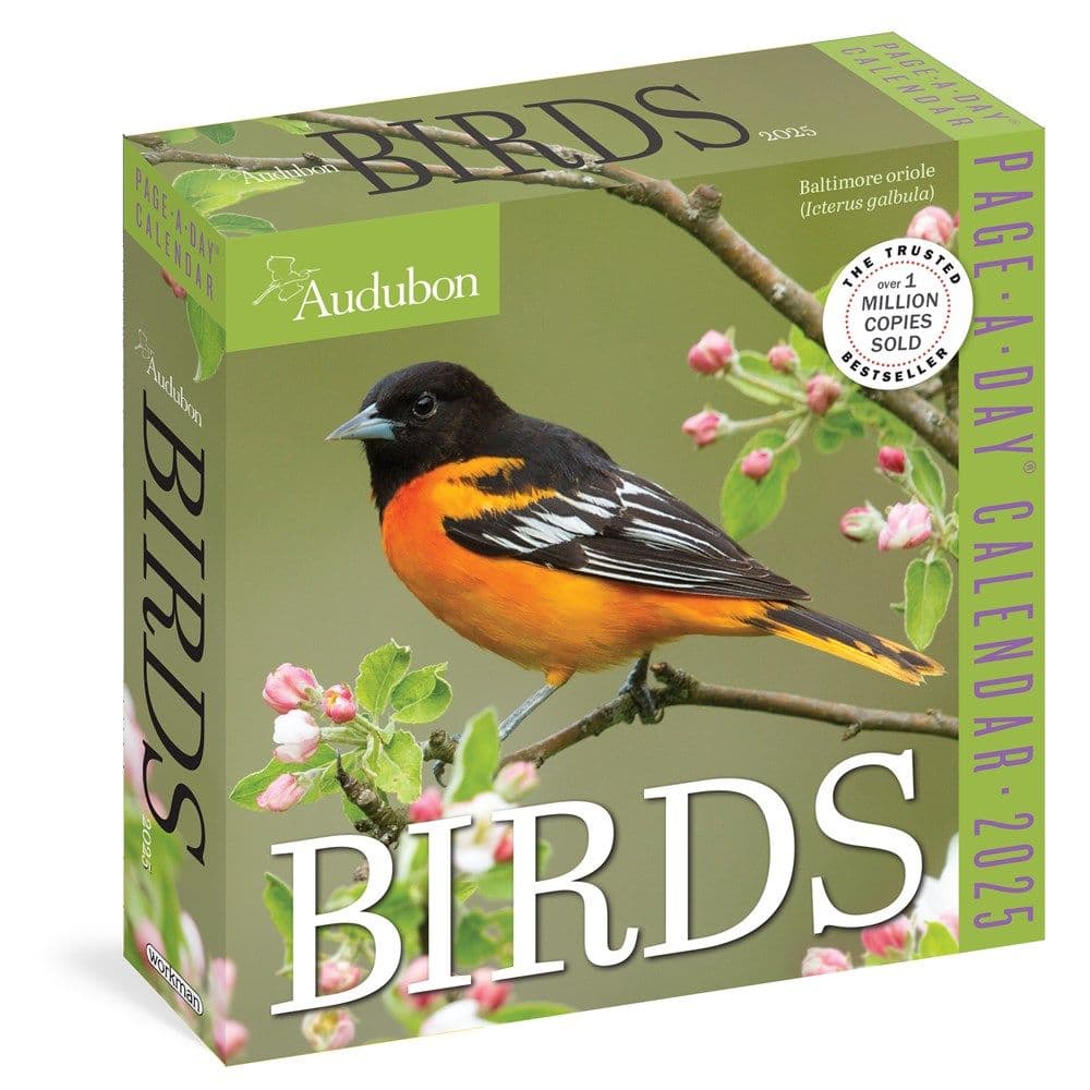 Audubon Birds 2025 Page-a-Day Desk Calendar - Calendars.com