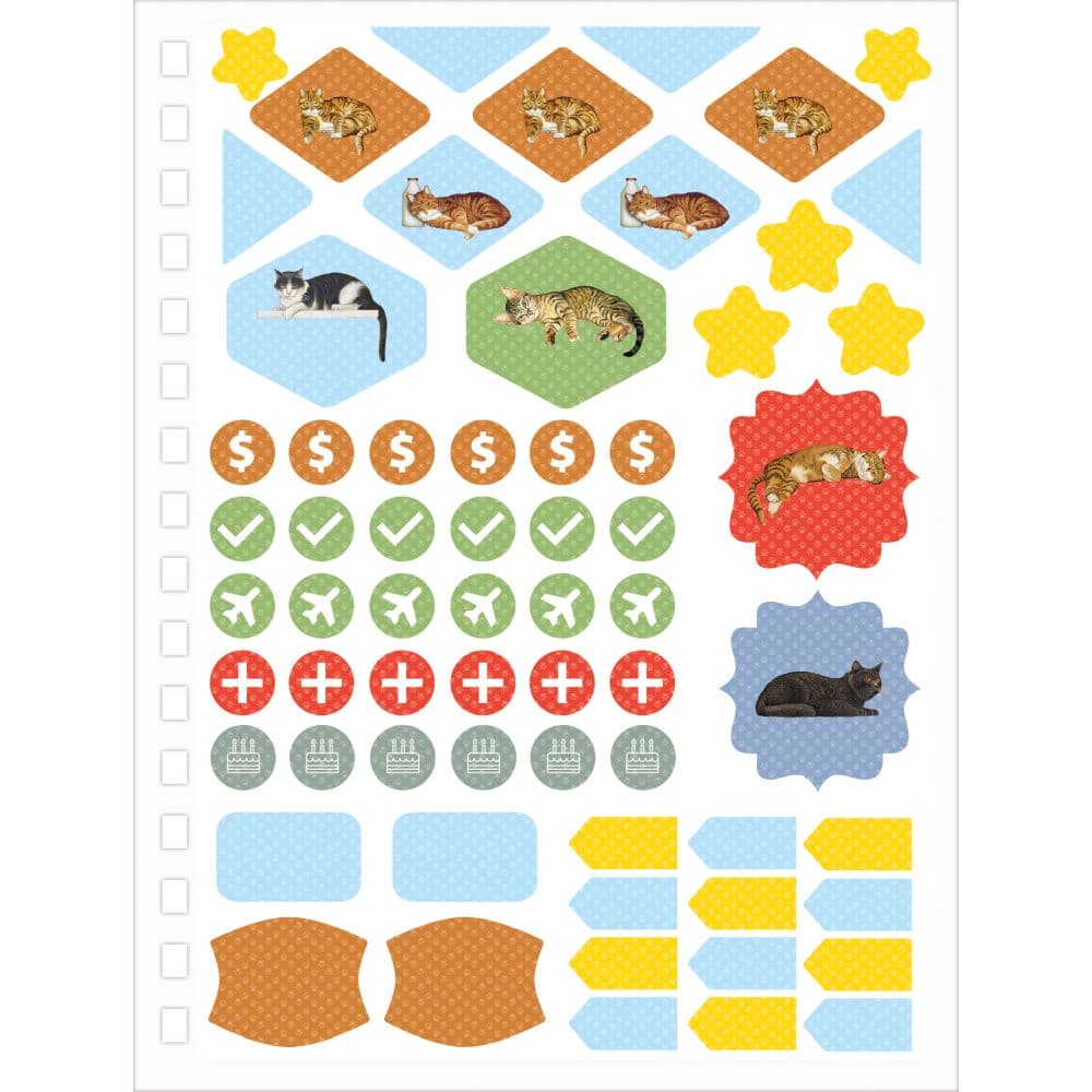 American Cat Deluxe 2027 Planner by Lowell Herrero Third Alternate Image