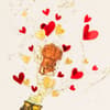 image Champagne Bottle and Hearts Valentine&#39;s Day Card Fifth Alternate Image width=&quot;1000&quot; height=&quot;1000&quot;