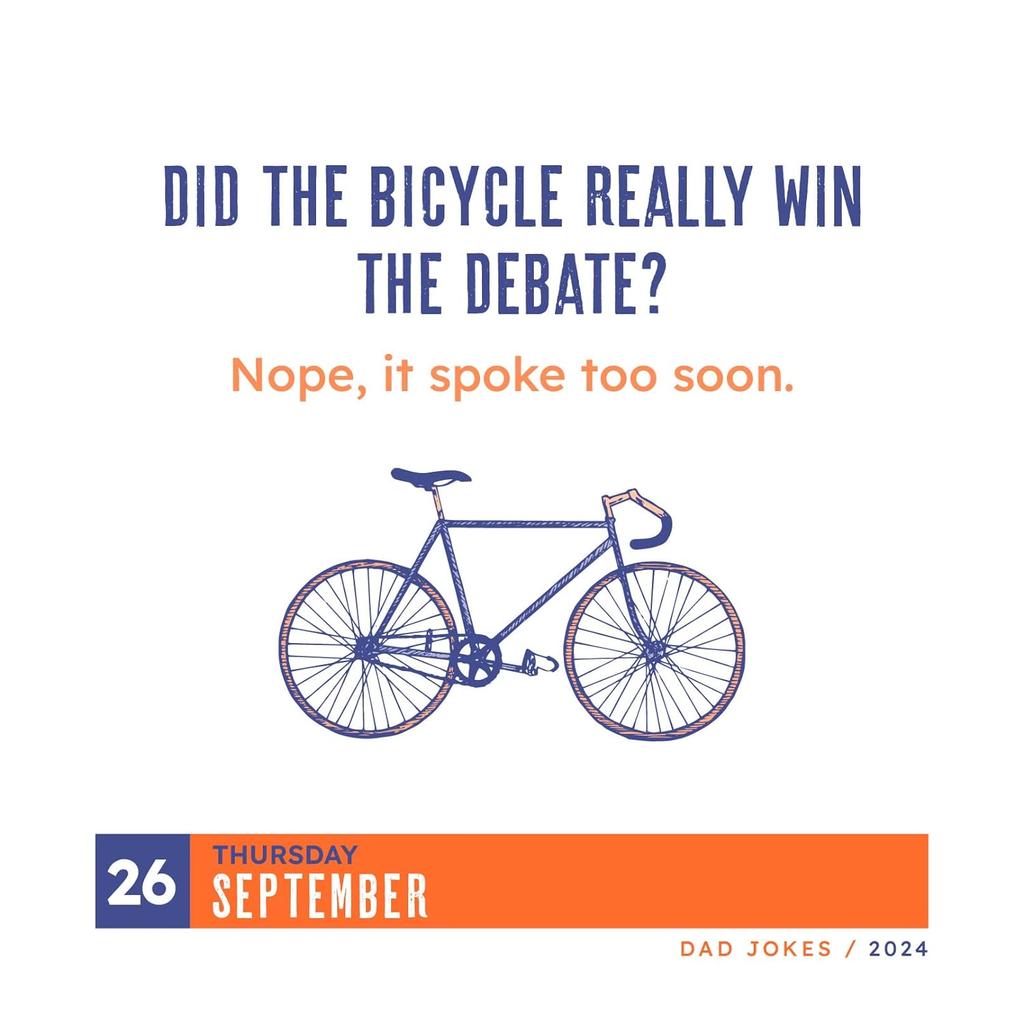 Dad Jokes 2024 Desk Calendar