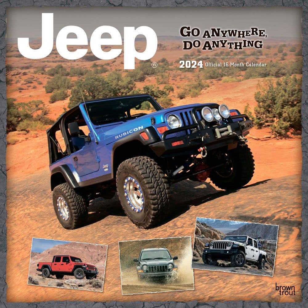 Jeep 2024 Wall Calendar Main Image