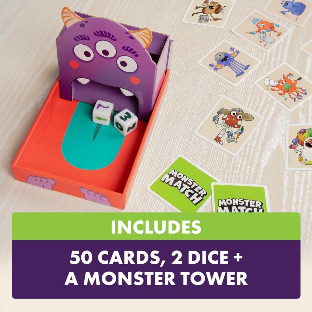 Monster Match Family Matching Dice Game Seventh Alternate Image