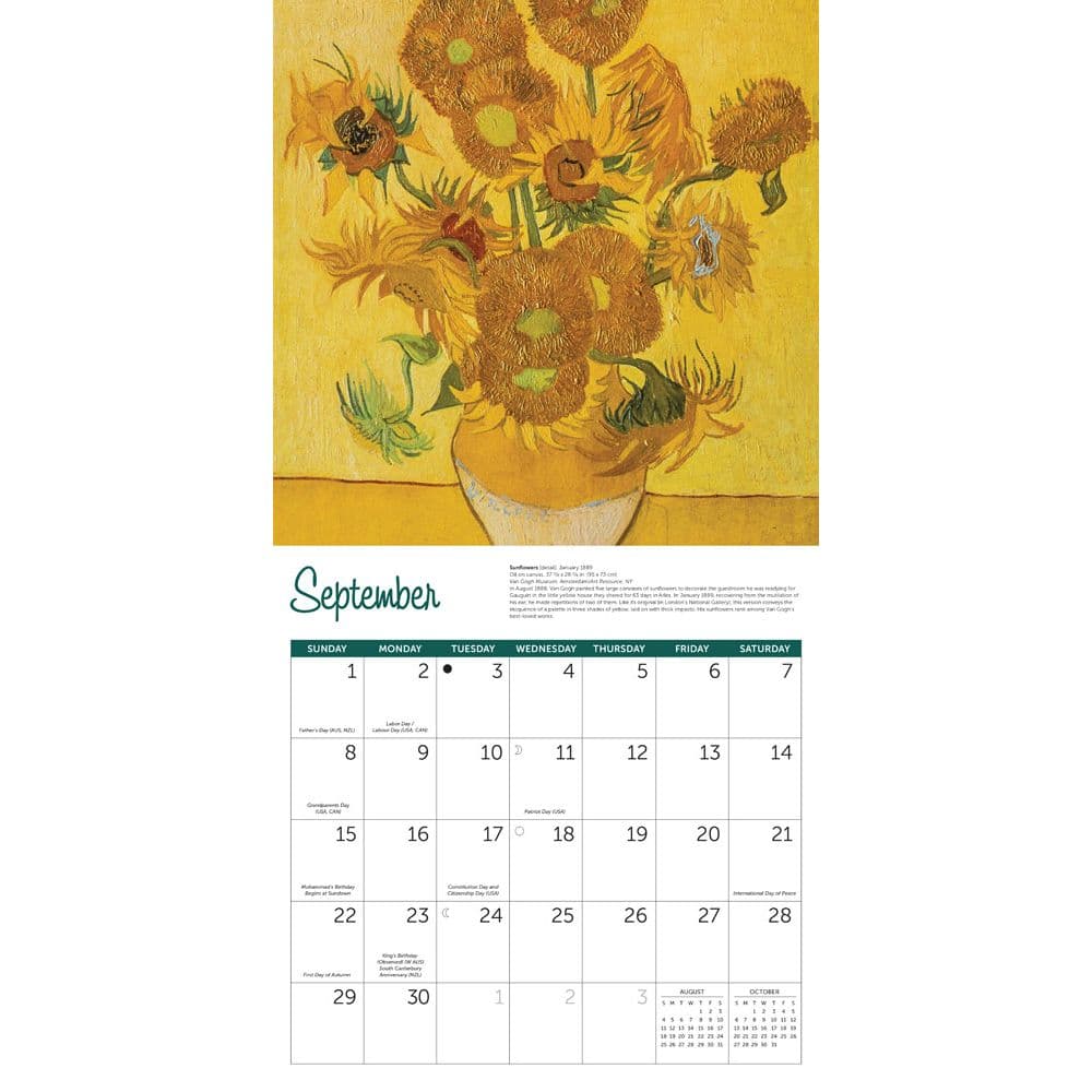 Van Gogh 2024 Wall Calendar