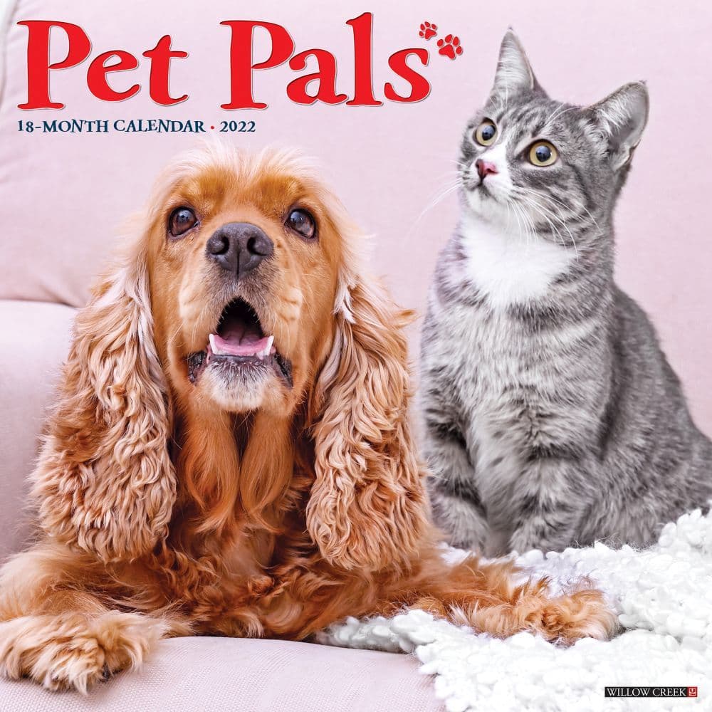 Pet Pals 2022 Wall Calendar