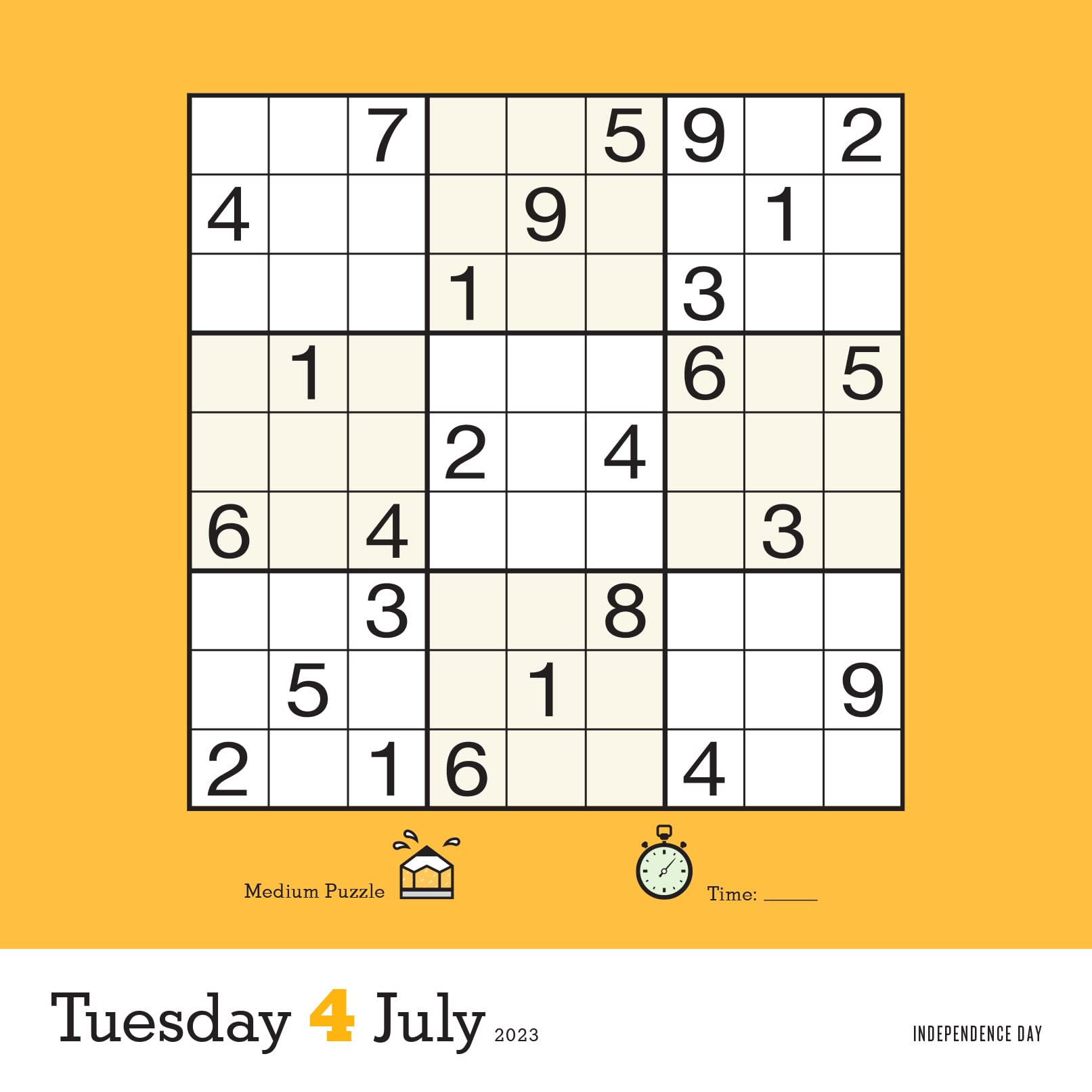The Original Sudoku 2023 Page-A-Day Calendar - Calendars.com