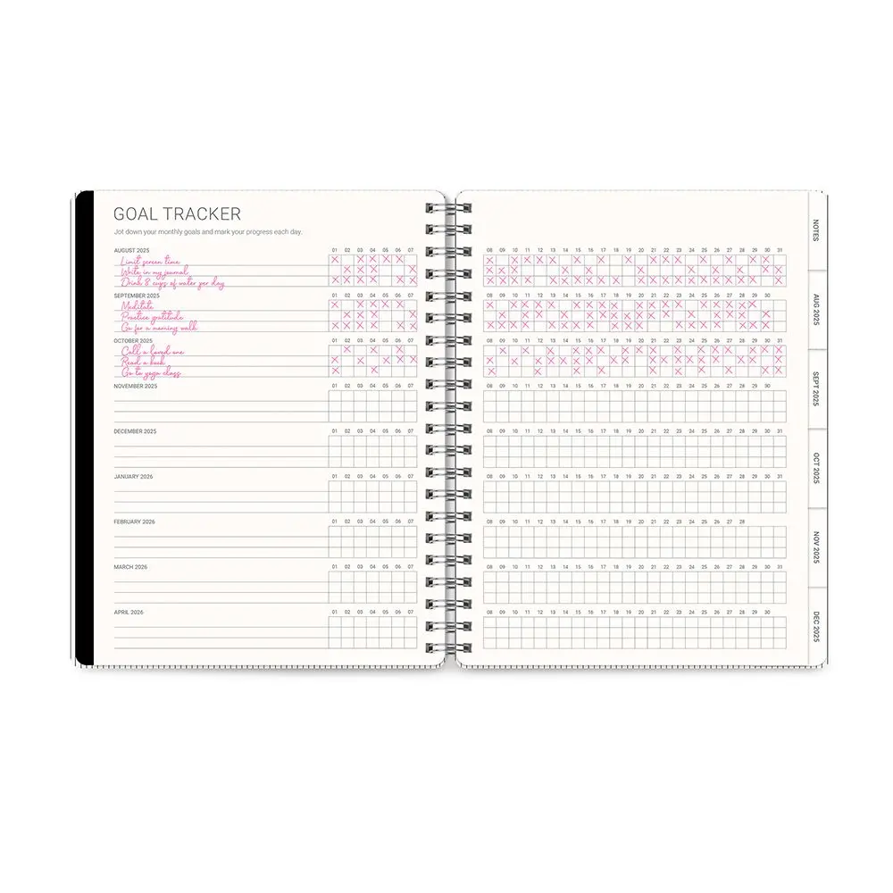 Midnight Black Baxter 2026 Planner