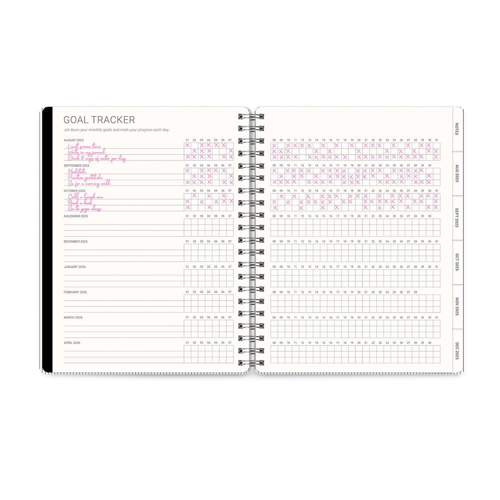 Midnight Black Baxter 2026 Planner Fourth Alternate Image