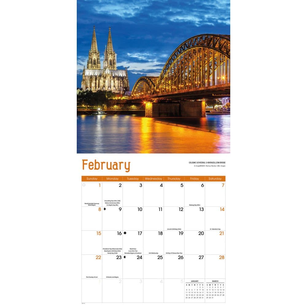 Germany 2026 Wall Calendar Second Alternate Image