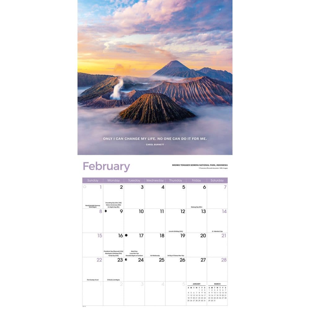 Motivation 2026 Wall Calendar Second Alternate Image