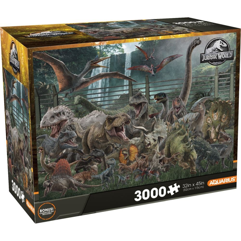 Jurassic World Dinosaurs 3000 Piece Puzzle Main Product Image width=&quot;1000&quot; height=&quot;1000&quot;