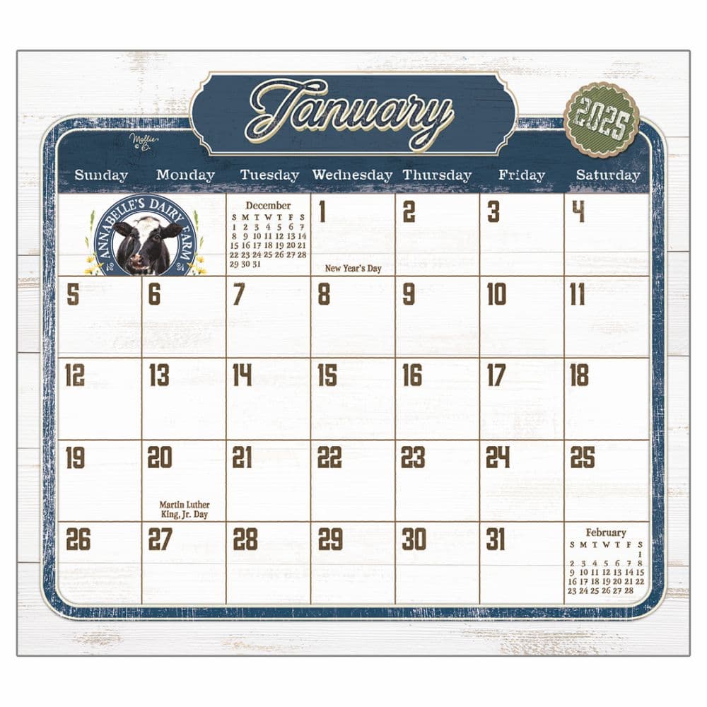 Farm to Table 2025 Desk Pad