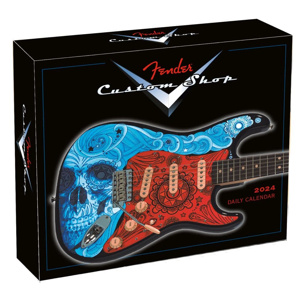 Fender Custom Shop Guitars 2024 Desk Calendar Alternate Image 3