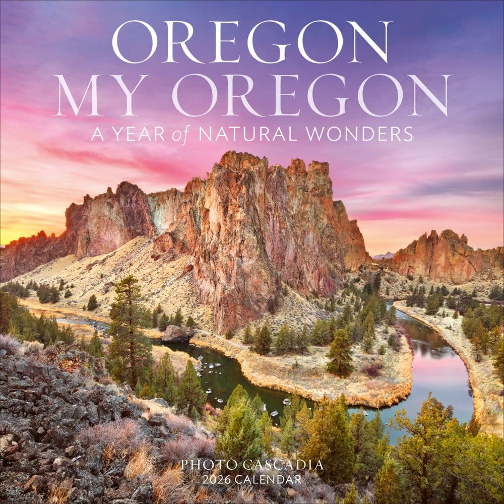 Oregon My Oregon 2026 Wall Calendar Main Image