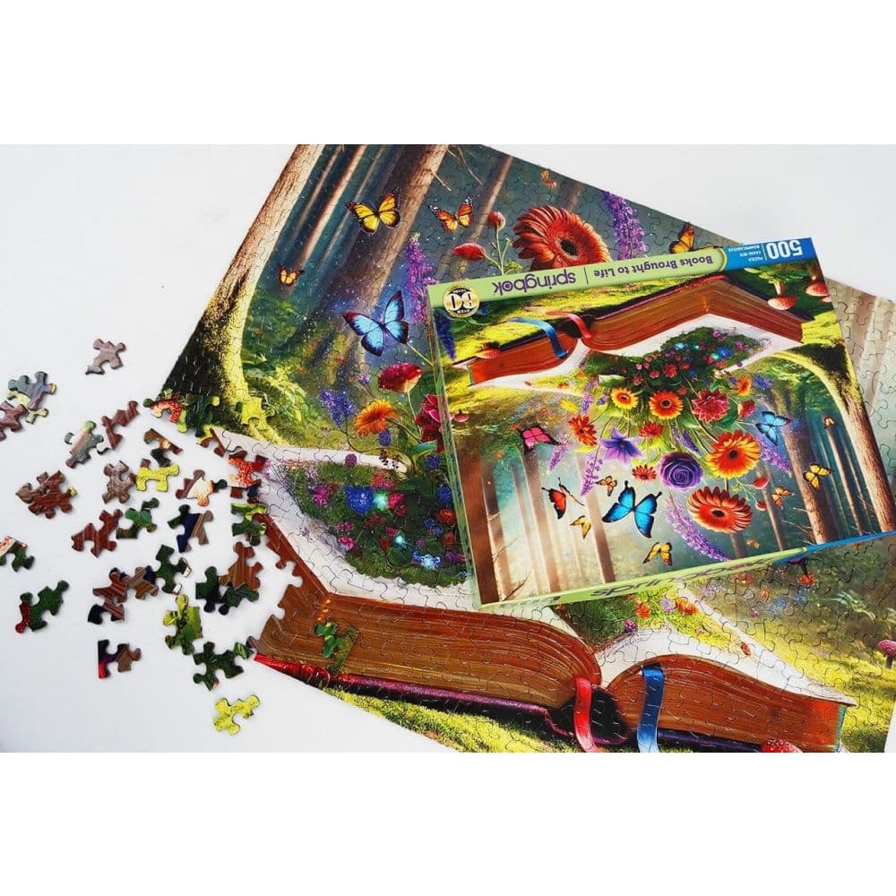 Books Brought to Life 500 Piece Puzzle Fourth Alternate Image