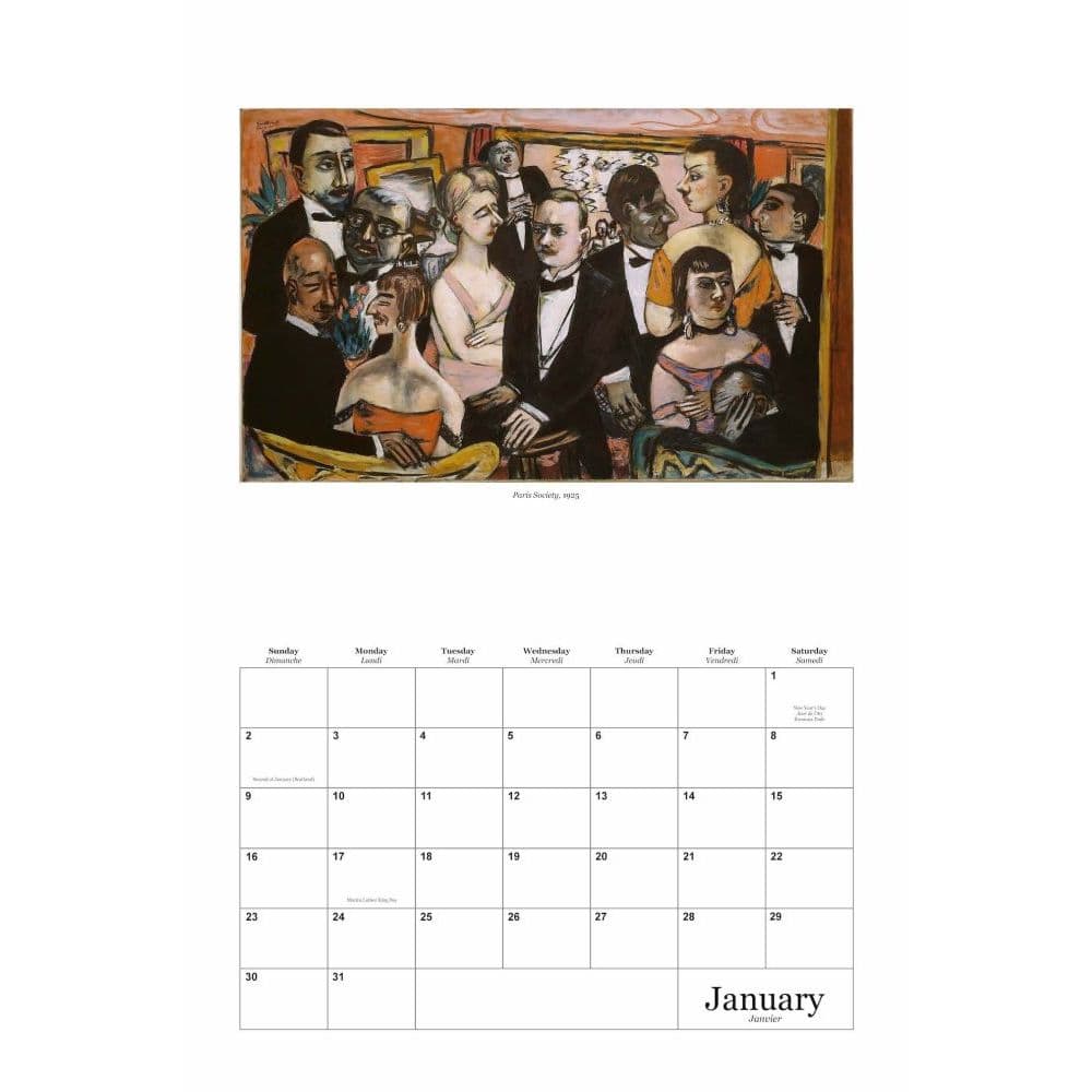 Max Beckman 2022 Wall Calendar - Calendars.com