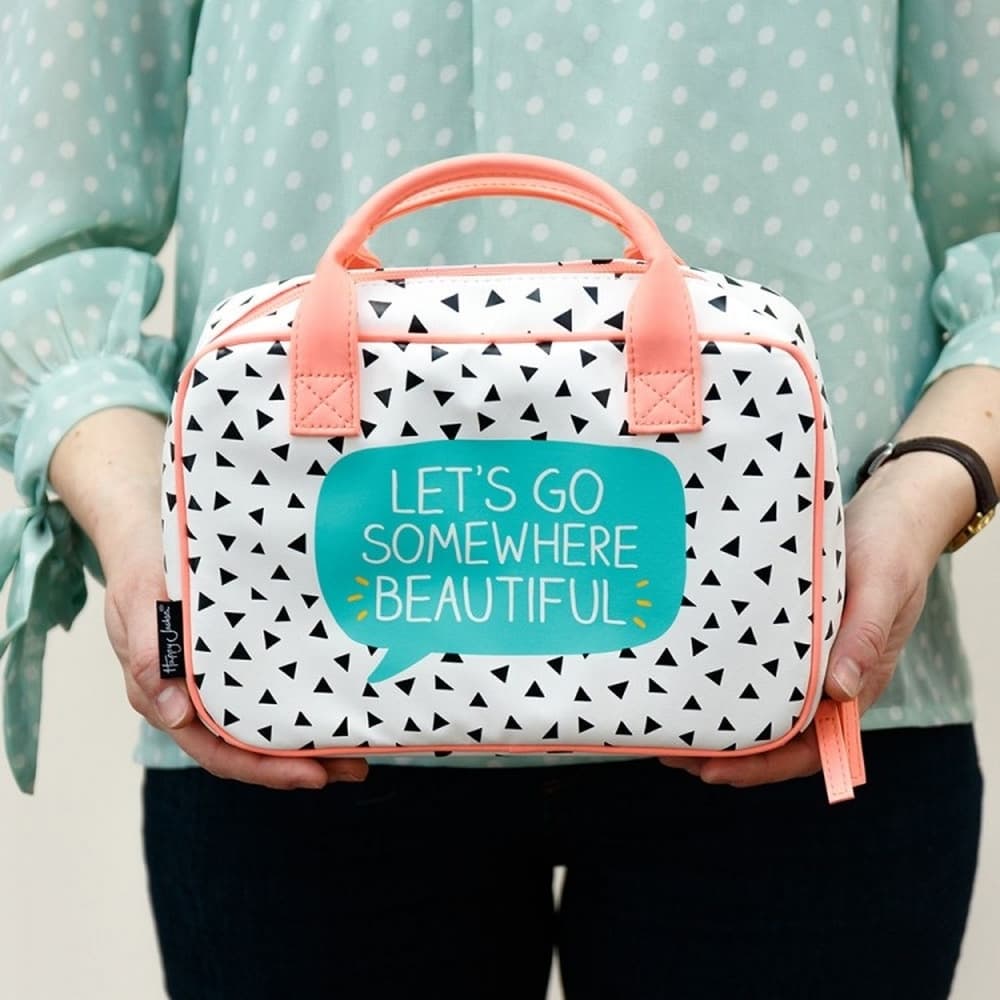 Lets Go Somewhere Beauty Organizer Alternate Image 2
