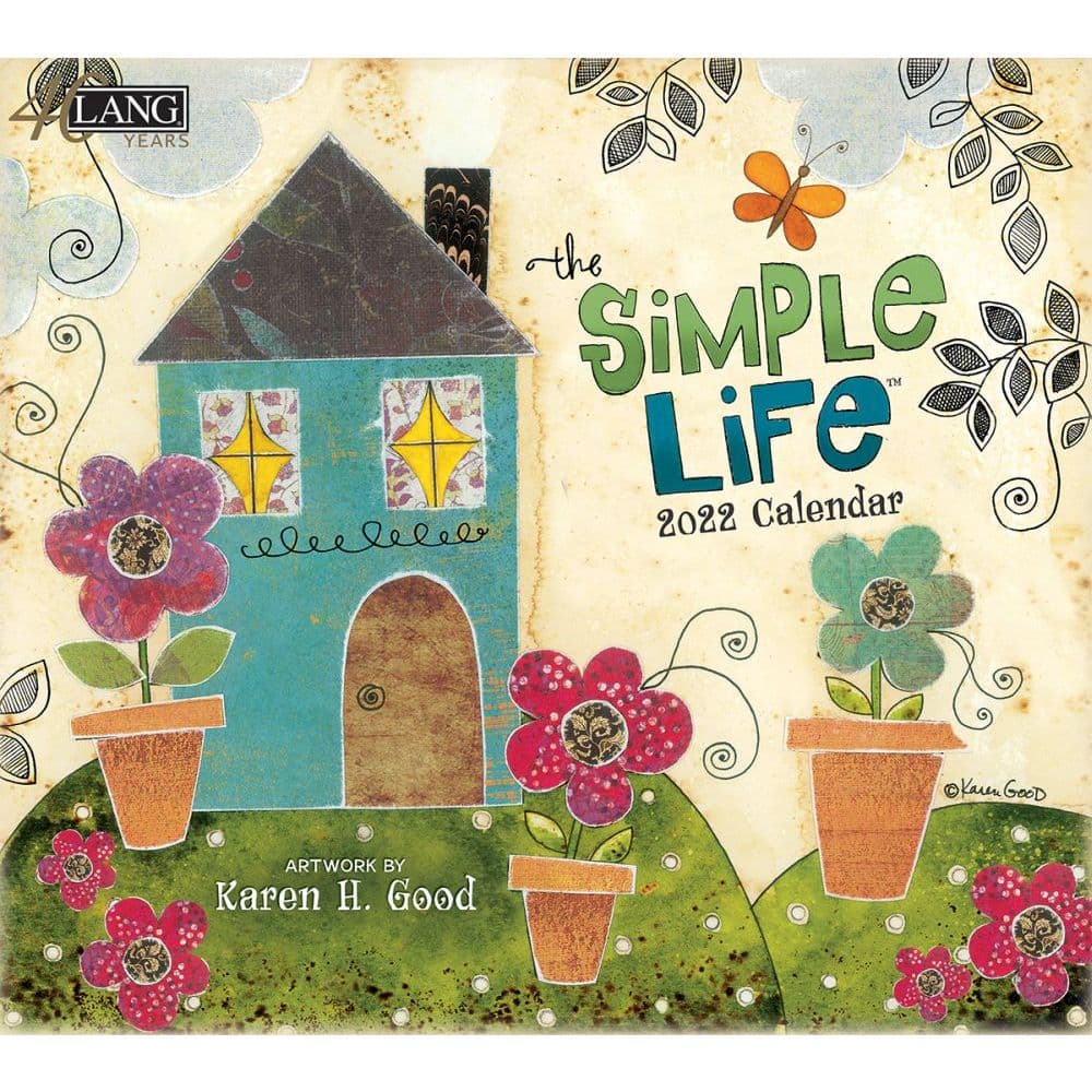 Simple Life 2022 Wall Calendar