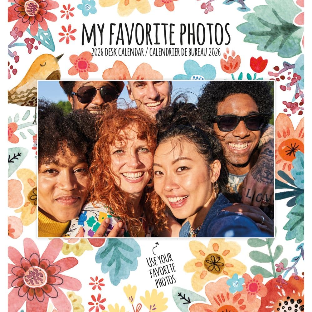 My Favorite Photos 2026 Easel Desk Calendar Main Product Image