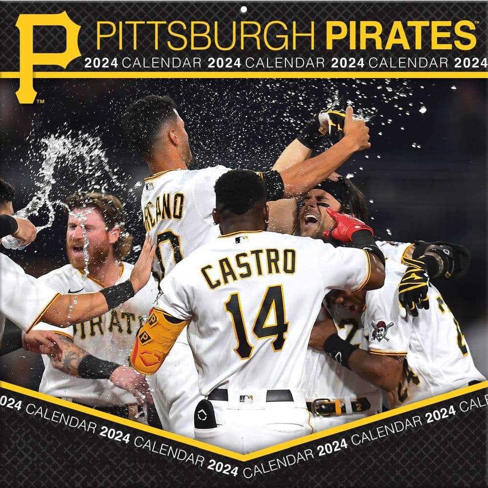 MLB Pittsburgh Pirates 2024 Wall Calendar