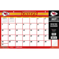 image NFL Kansas City Chiefs 2027 Desk Pad