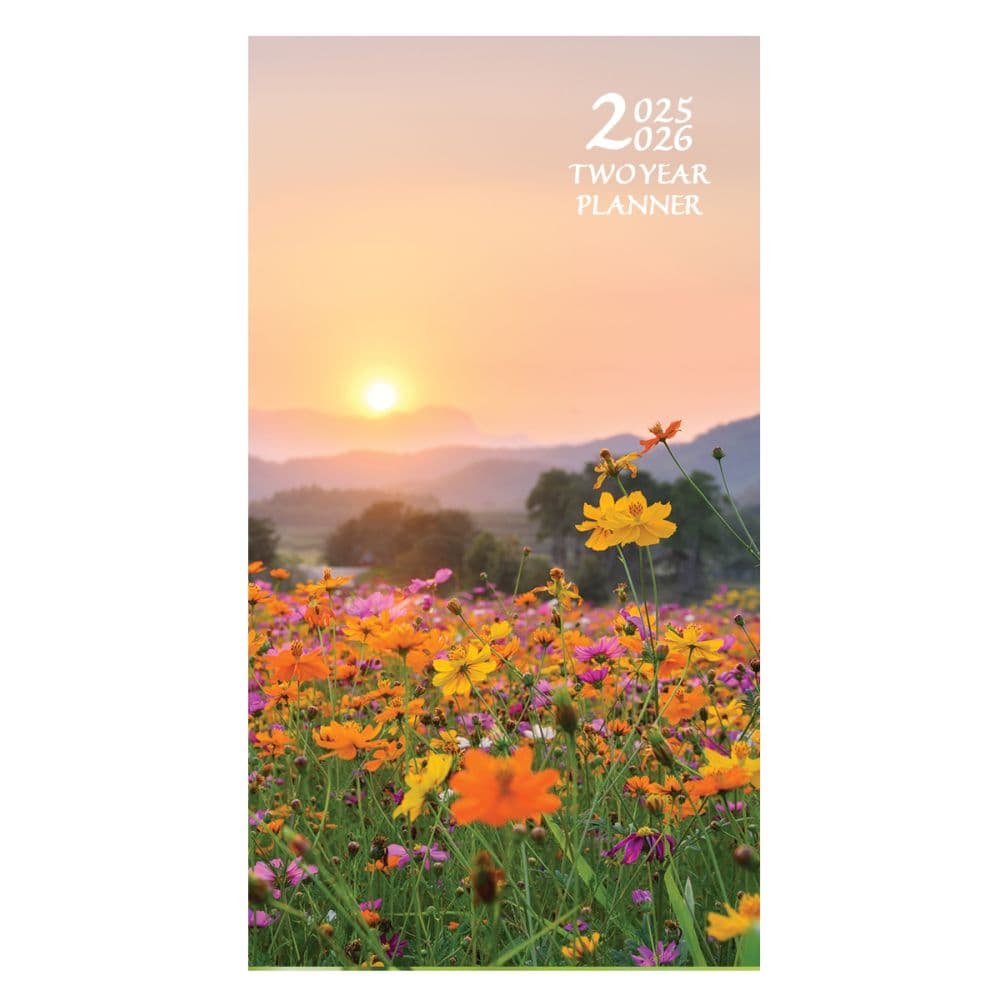 image Wildflower 2 Year 2025 Pocket Planner Main Image