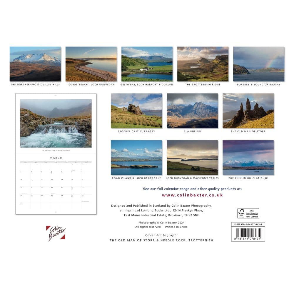 Isle of Skye 2025 Wall Calendar First Alternate Image width="1000" height="1000"