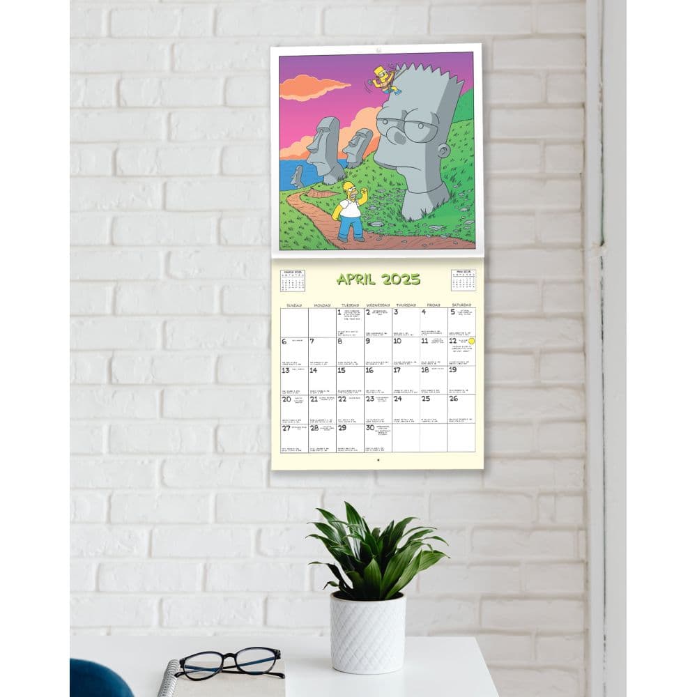 Simpsons 2025 Wall Calendar - Calendars.com Simpsons 2025 Wall Calendar - Calendars.com