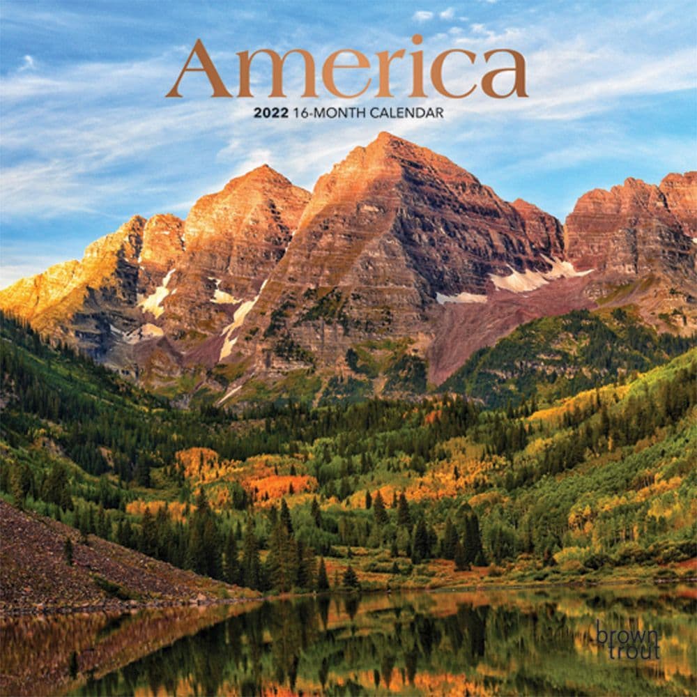 America 2022 Mini Wall Calendar - Calendars.com