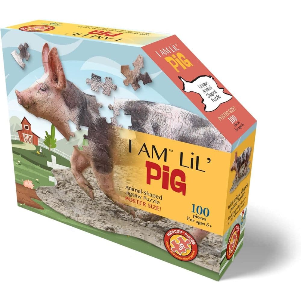 I Am Lil Pig 100 Piece Puzzle First Alternate Image