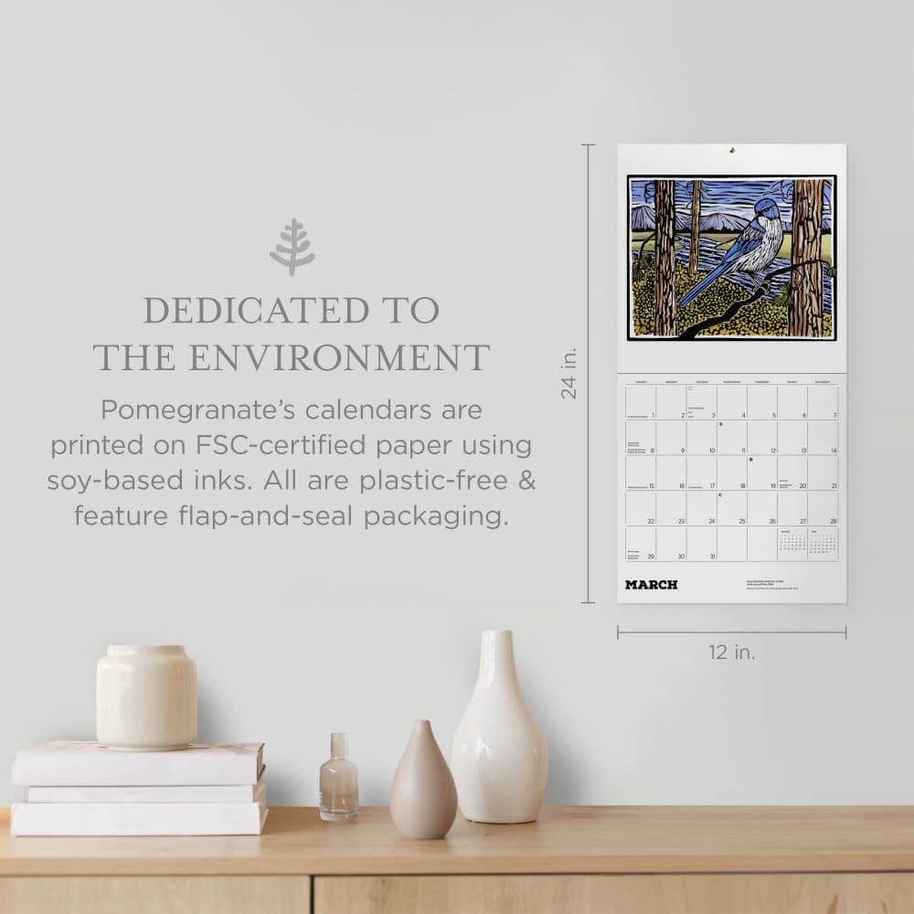 Birds 2026 Wall Calendar by Molly Hashimoto Second Alternate Image