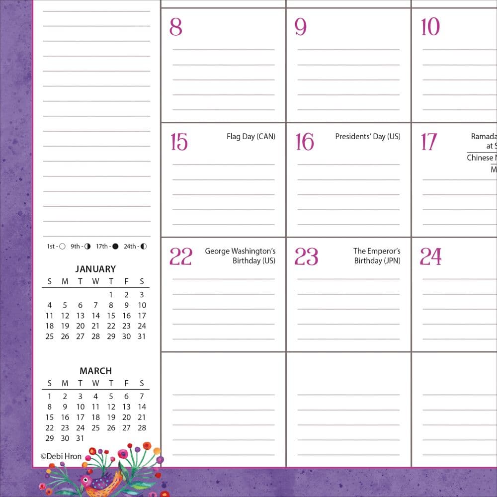 Simple Inspirations 2026 Desk Pad Alt2