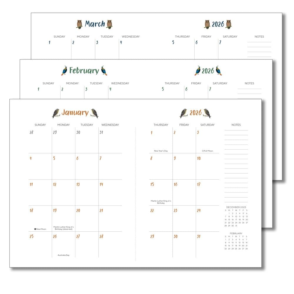 Orders of the Animals Weekly Softcover 2026 Planner Second Alternate Image