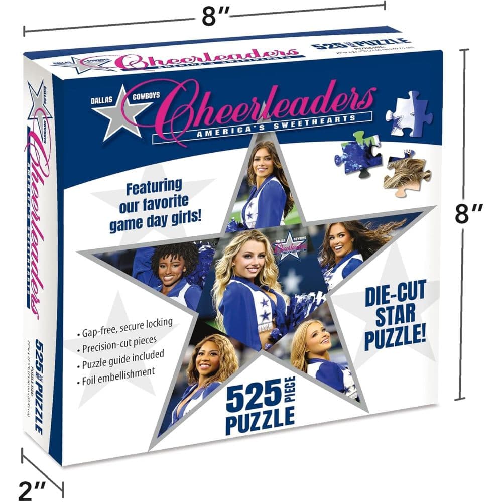 Dallas Cowboy Cheerleaders 525 Piece Puzzle Second Alternate Image