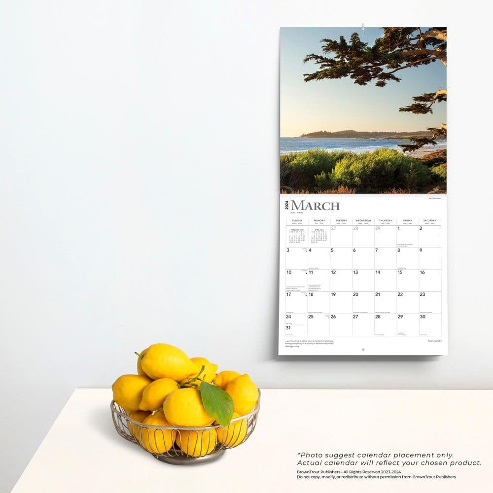 Tranquility 2024 Wall Calendar Third Alternate Image width=&quot;1000&quot; height=&quot;1000&quot;