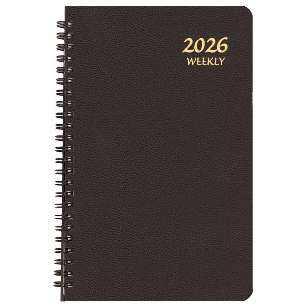 Black Weekly 2026 Planner Main Product Image