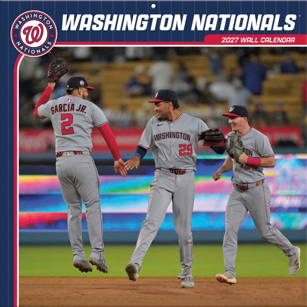 MLB Washington Nationals 2027 Wall Calendar