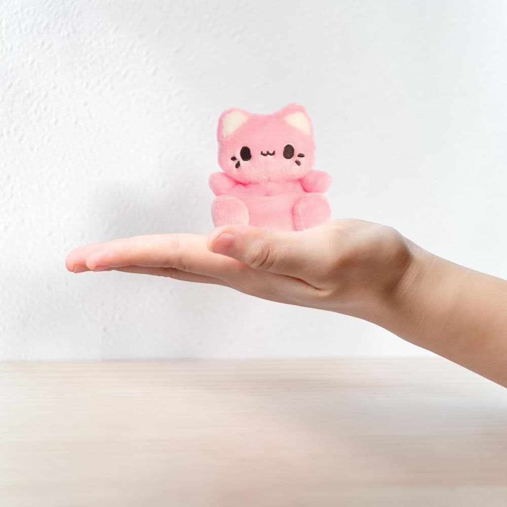 Palm Pals Strawberry Meowchi 5in Plush Third Alternate Image