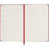 image Moleskine Scarlet Red Pocket Hard Cover 2027 Daily Planner Fourth Alternate Image