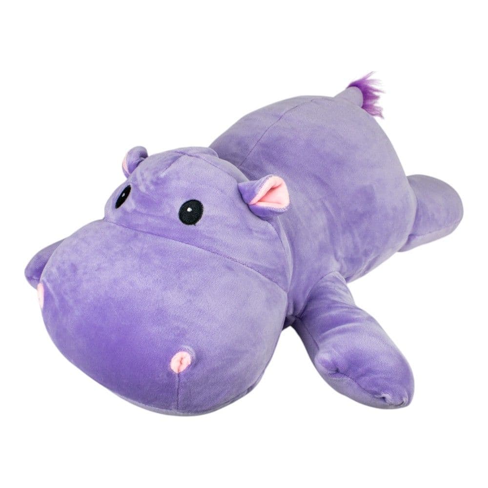 Snoozimals Ernie the Hippo Plush. 20in Main Product Image