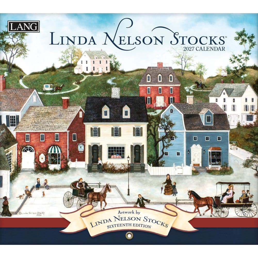 image Linda Nelson Stocks Special Edition 2027 Wall Calendar Main Product Image