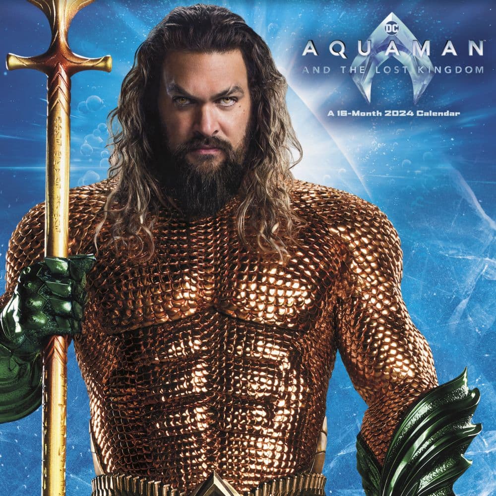 Aquaman and the Lost Kingdom 2024 Wall Calendar Main Product Image width=&quot;1000&quot; height=&quot;1000&quot;