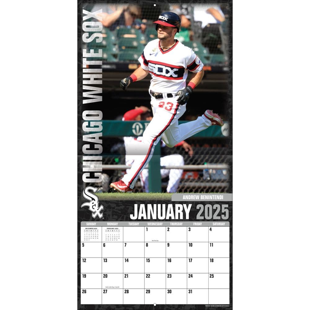 MLB Chicago White Sox 2025 Wall Calendar Third Alternate Image width="1000" height="1000"