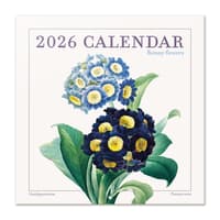 image Botany Flowers 2026 Wall Calendar Main Product Image