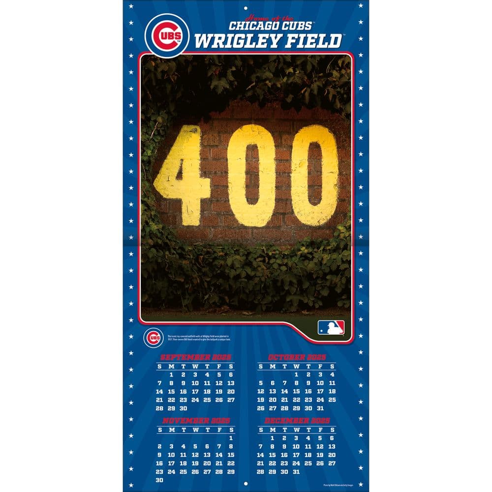 MLB Wrigley Field 2026 Wall Calendar Second Alternate Image