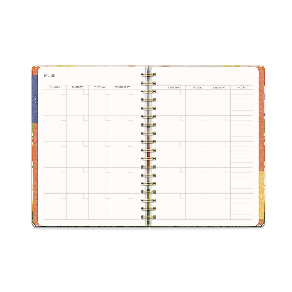 Bold Blossoms Undated Planner Fourth Alternate Image